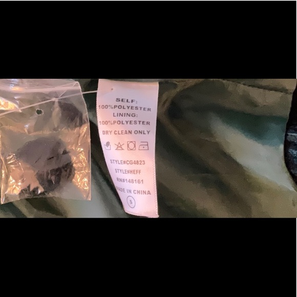 Buddy Love pine green crushed velvet blazer - Picture 5 of 5